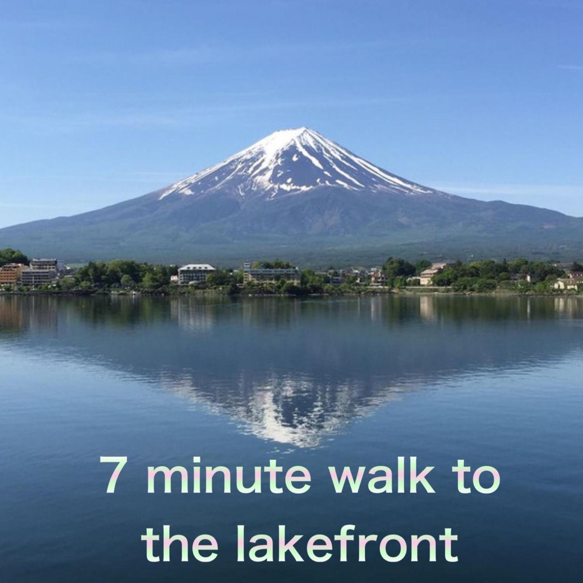View Of Mt Fuji Free Transportation Bicycle Rental Ok 富士山眺望 ฟูจิคาวากุจิโกะ ภายนอก รูปภาพ